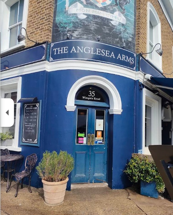 Front door of Angelsea arms