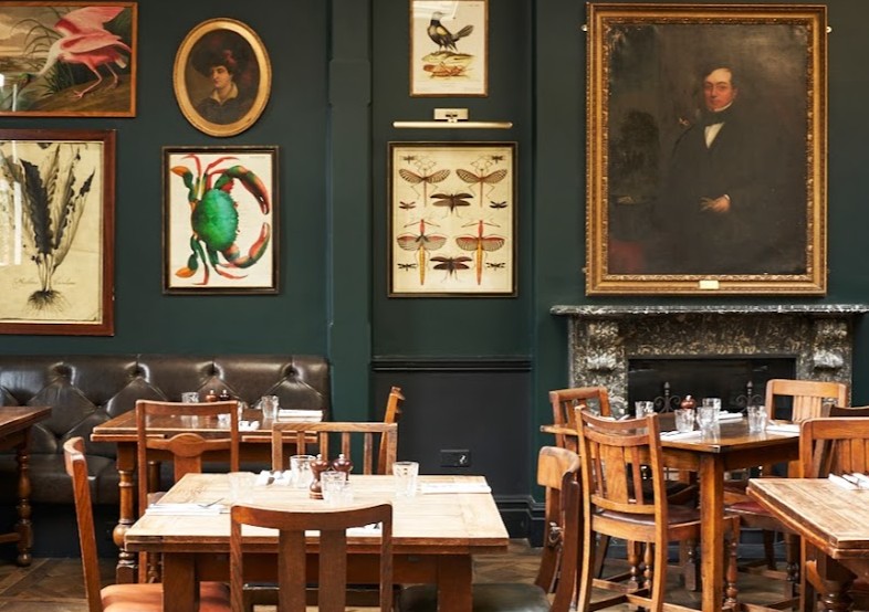 inside at the Princess Victoria